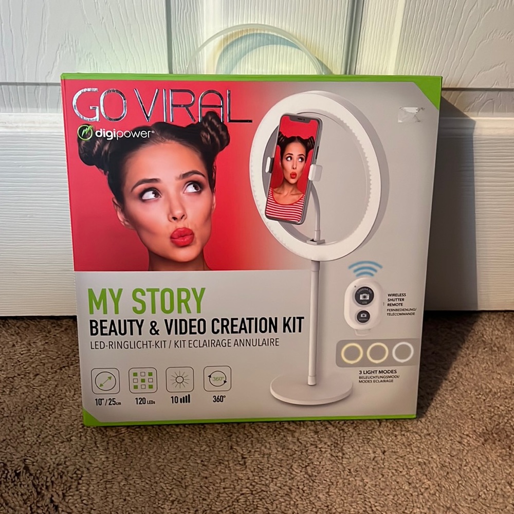 Beauty and Video Creation Ring Light Kit